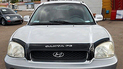 Дефлектор капота для Hyundai Santa Fe Classic (SM) (2007>) (VT-52)
