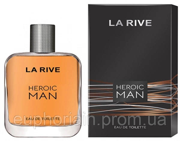 Туалетная вода для мужчин La Rive Heroic Man 5903719640916 100 мл Отличное качество - фото 1 - id-p2078438927