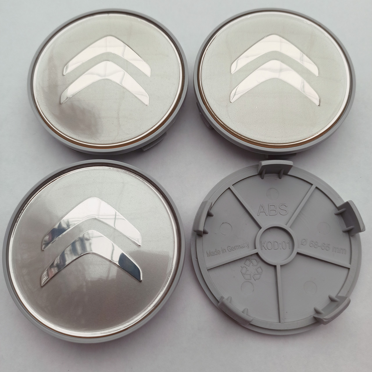 Ковпачки в диски Citroen 65*68 мм