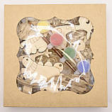 Набір ялинкових прикрас для розмальовування, фото 3