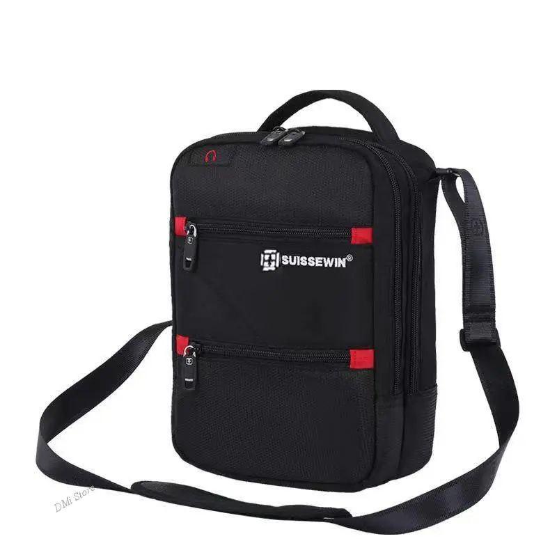 SWISSWIN мужская сумка через плечо 10,2 ". Водонепроницаемая сумка 5,5L.