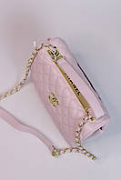 Женская сумка Chanel 26 pink, женская сумка Шанель розового цвета хорошее качество