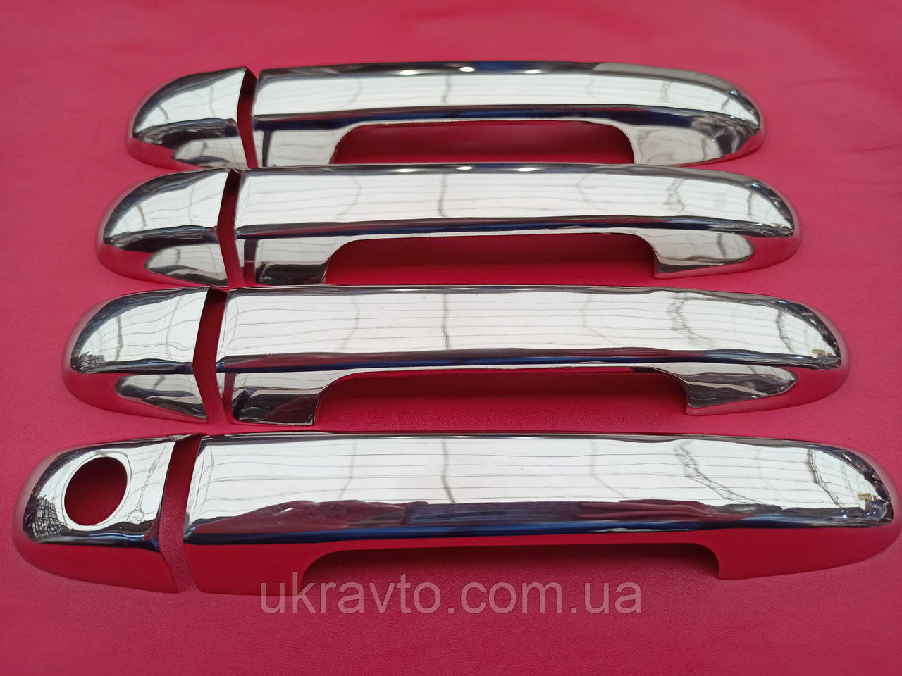 Накладки на ручки неірж Hyundai I-20 2008-2014