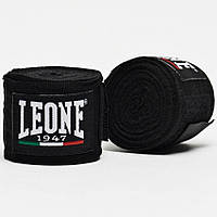 Бинты боксерские Leone Black 4,5м (1392_500001)