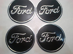 Наклейка на ковпак диска Ford 90 мм
