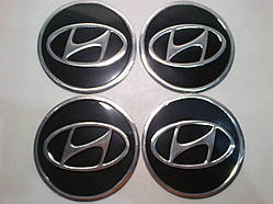 Наклейка на ковпак диска Hyundai 90 мм