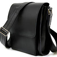 Мужская черная сумка через плечо ZA-3027-3md от TARWA хорошее качество