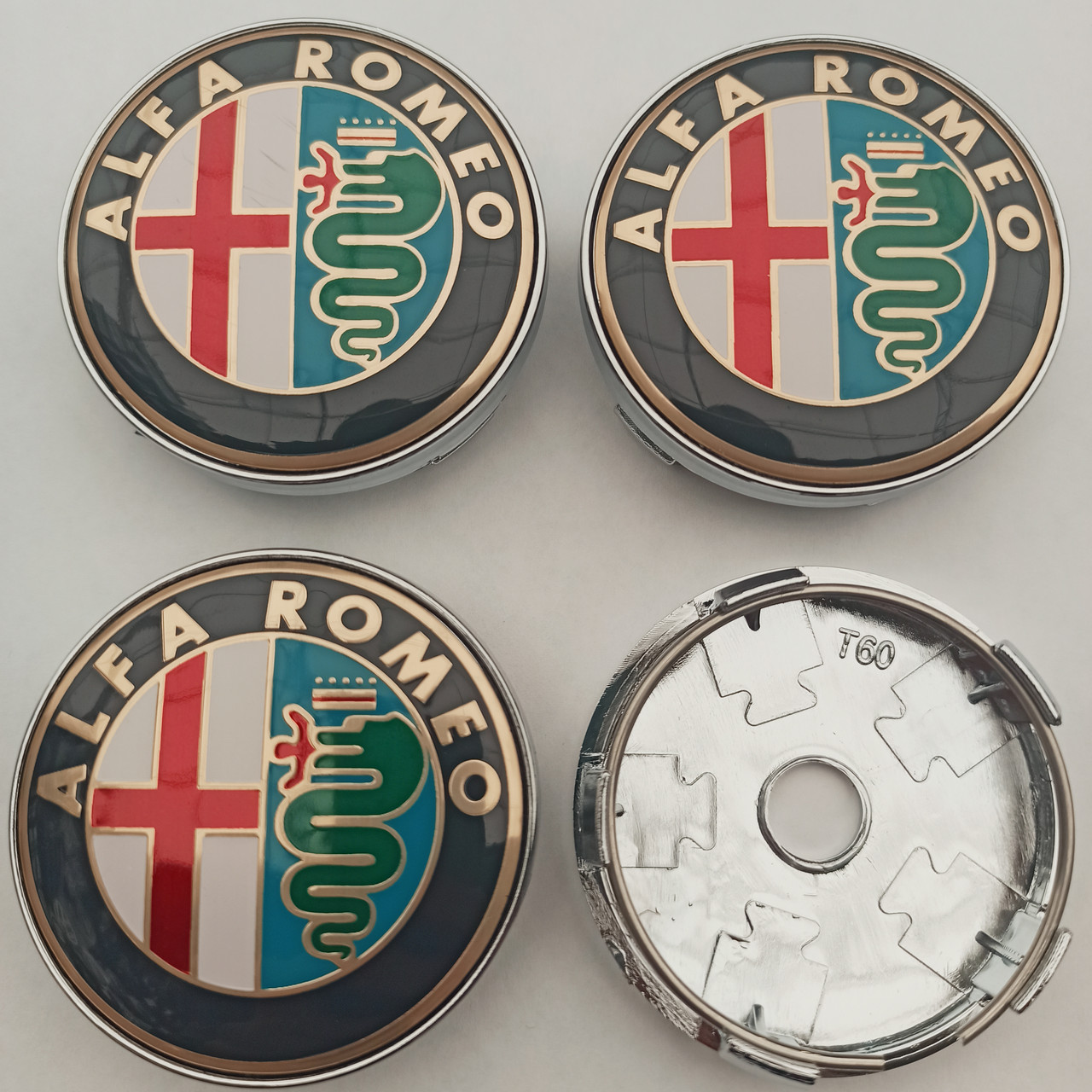 Ковпачки у диски Alfa Romeo 56-60 мм