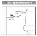Кран кульовий міні Bonomi Niagara ВН 1/2" хромований (Італія) 77200004, фото 5