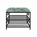 Пуф LOFT малий 60см. Банкетка кована ЛОФТ. Прихожа, фото 3