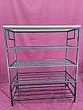 Полиця LOFT 60см. Етажерка для взуття, фото 2