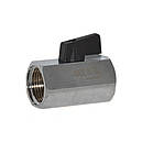 Кран кульовий міні Bonomi Niagara ВВ 3/4" хромований (Італія) 77000006, фото 2