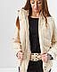 Жіноча гірськолижна куртка WHSRoma пудра, фото 3
