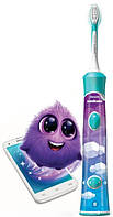 Детская электрическая зубная щетка Philips Sonicare For Kids HX6322-04 Отличное качество