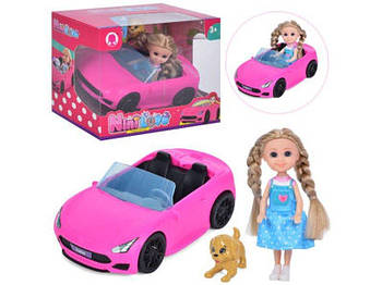 Лялька з машинкою 55854