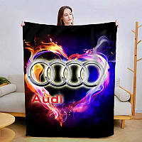 Плед 3D Audi-это престиж 2958_A 13431 160х200 см Отличное качество