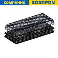 Парник на 44 комірки для вирощування розсади. Касети для розсади. Горщики для розсади, лотки, піддони.