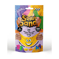 Кинетический песок Danko Toys Stretch Sand STS-04-01U 600 г Отличное качество