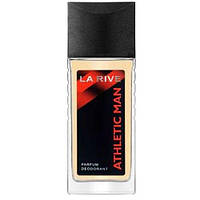 Мужской парфюмированный дезодорант 80 мл La Rive Athletic Man 232622 Отличное качество