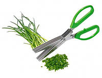 Ножницы для резки зелени и овощей Frico FRU-007-Green зеленые Отличное качество