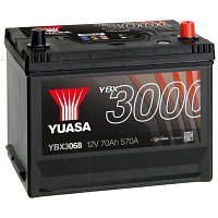Аккумулятор автомобильный Yuasa 12V 72Ah SMF Battery (YBX3068) b