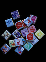 Настольная шоколадная игра для детей 20 плиток "Пригоди Діда Мороза" OK-1246 100 г Отличное качество