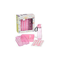 Набор емкостей для хранения 3 предмета Maxx Pink Herevin 161295-008 Отличное качество