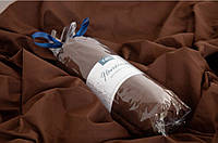Простынь-чехол на резинке двуспальная ТЕП Вдохновение 2-04017-26723 160х200 см какао Отличное качество