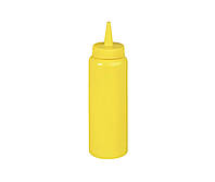 Пластиковая бутылка для соуса Forest 510252 1025 мл желтая Отличное качество