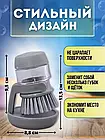Щітка для посуду з дозатором під мийний засіб на кухню, фото 3