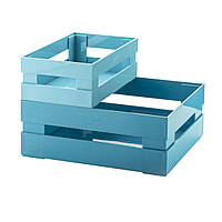 Набор ящиков для хранения Guzzini Tidy & Store 169500189 2 предмета синие Отличное качество