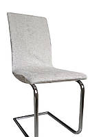 Чехол на стул универсальный Велюр Турция 50712 жемчужный Отличное качество