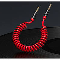 Переходник аудио AUX Usams US-SJ256-red 1.2 м красный Отличное качество