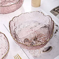 Салатник OLens Золотая маковка O8030-164 16,5х6,5 см розовый Отличное качество