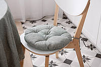 Подушка на стул круглая Ardesto Oliver ART-03-OG 40 см зеленая Отличное качество