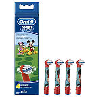 Насадка к электрической зубной щетке Braun Oral-B Mickey Mouse EB10-4-Mickey-Mouse 4 шт Отличное качество