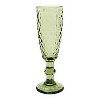 Бокал для шампанского OLens Изумруд-2 34215-12-1 150 мл зеленый Отличное качество