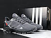 Чоловічі кросівки Adidas Marathon TR Dark Gray (Сірий) Взуття Адідас Маратон текстиль сітка демісезон, фото 2