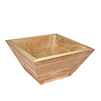 Миска деревянная Mazhura MZ-710727 22,5х22,5 см Отличное качество