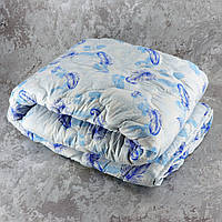 Одеяло закрытое однотонное искусственный лебяжий пух (Микрофибра) Двуспальное 175х210 55020 Отличное качество