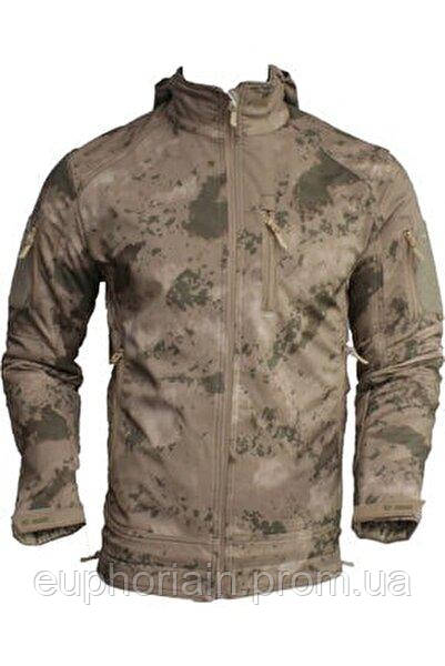 Куртка мужская тактическая Мультикам Combat Турция Софтшел Soft-Shell ВСУ (ЗСУ) 8634 S койот Отличное качество - фото 1 - id-p2078625659