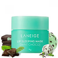 Laneige Lip Sleeping Mask Mint Choco Ночная маска для губ с ароматом шоколада и мяты, 20г