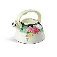 Чайник со свистком Edenberg Flowers 4 EB-1747-4 3 л Отличное качество