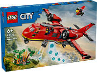 Конструктор LEGO City Пожарный спасательный самолет 478 деталей (60413)