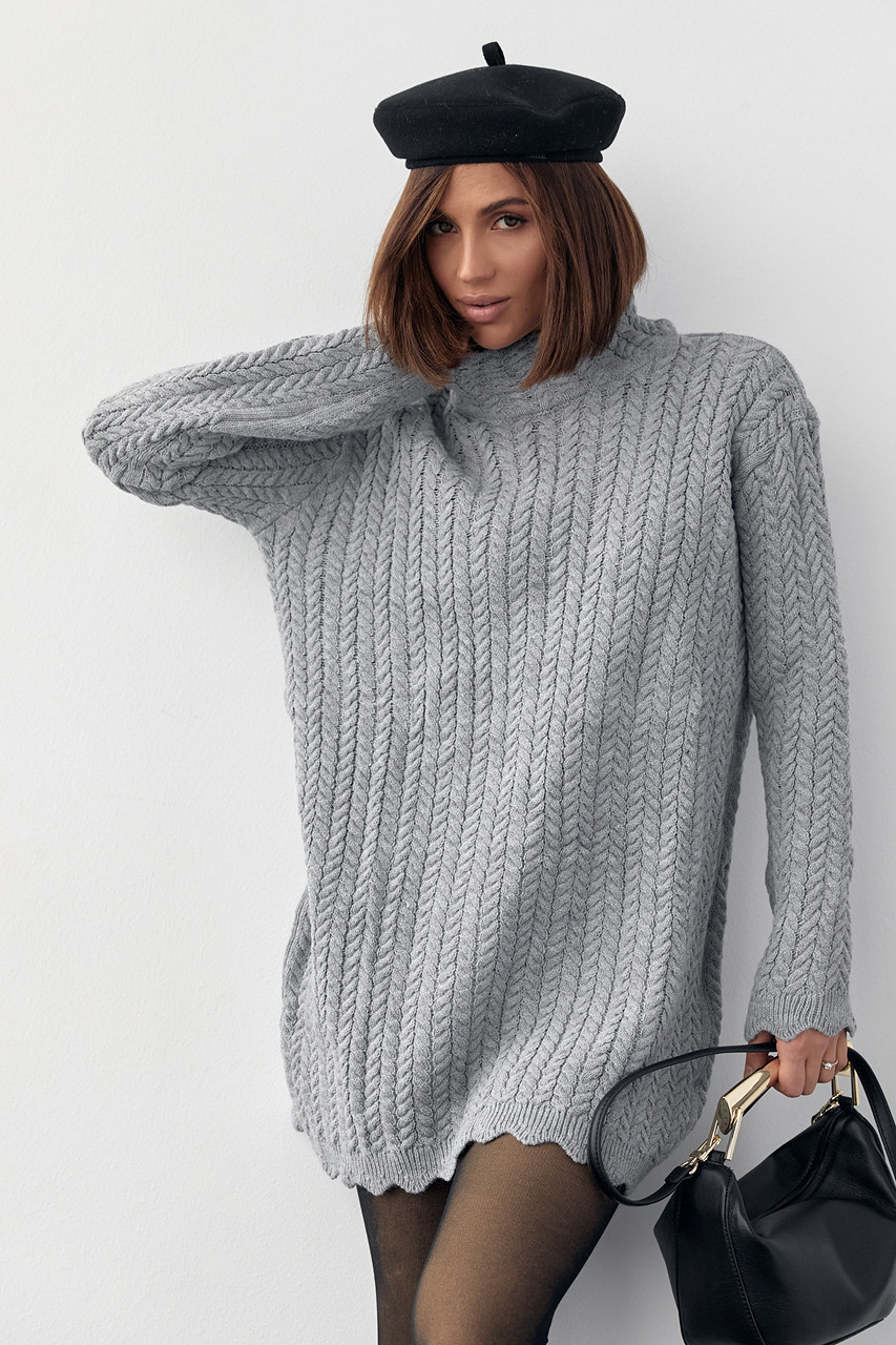 В'язана туніка з візерунком, фото 1