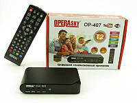 TV тюнер Т2 приймач для цифрового ТВ Operasky DVB-Т2 OP-407 USB Wi-Fi PR4