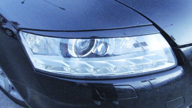 Вії на Ауді А6 С6 (Audi A6 C6) (накладки на фари), фото 1