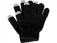 Рукавички для сенсорних екранів iGloves Black, зимові рукавички з сенсорними пальцями для роботи з ємнісними екранами, чорні
