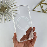 Прозрачный Чехол Clear Case на iPhone на Айфон 11 Pro Max with Magsafe