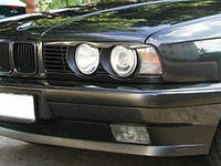 Вії з вирізом на БМВ Е34 (BMW E34) (накладки на фари)